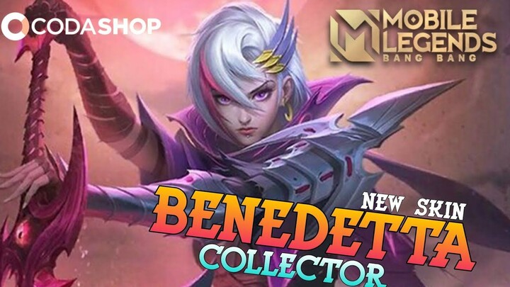 รีวิวสกิน Benedetta คอลเลคเตอร์ ท้ายเกมส์บีบหัวใจมาก!!! - Mobile Legend