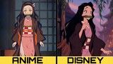 Anime Characters in Disney Classics