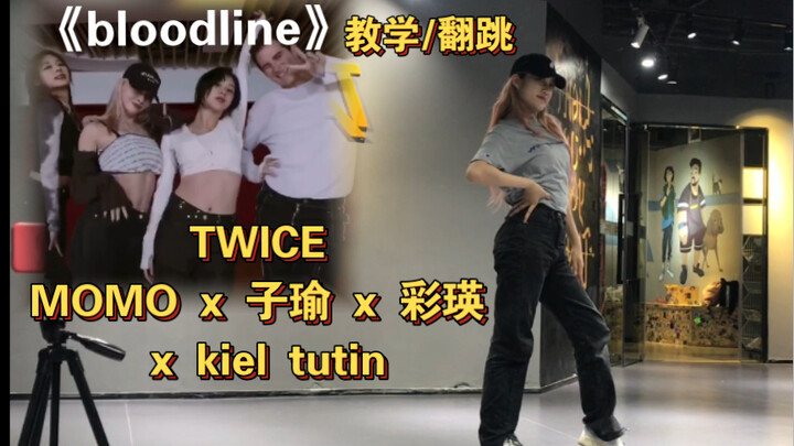 高同步率TWICE《bloodline》舞蹈翻跳/详细教学 momo位/镜面