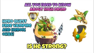 Upcoming Heroic Dragon: High Druid Dragon and Hero Quest Event | Dragon City 2021 |