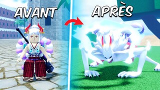 Je suis Devenu YAMATO avec Le Nouveau 0,01% Fruit Du Okuchi  ! (Roblox)