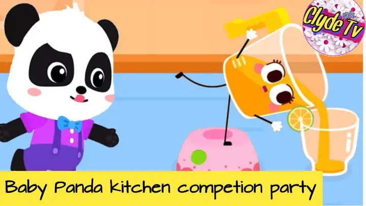 βαβy Panda 7 | kitchen party | cooking competition | how to cook baby bus games android
