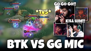 BTK vs GG MIC CHECK IS FINALLY OUT!! 🤯 | MIC CHECK HIGHLIGHTS!!