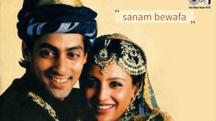 sanam bewafa bahasa indonesia