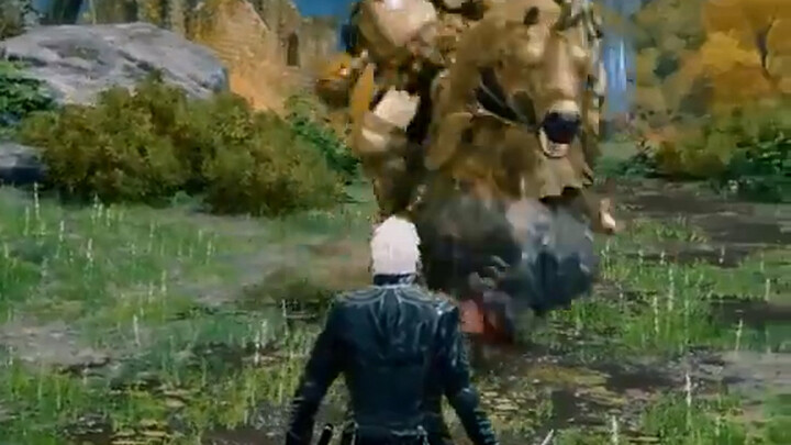 I saw a clip on 4chan: Virgil vs. the Tree Guardian.