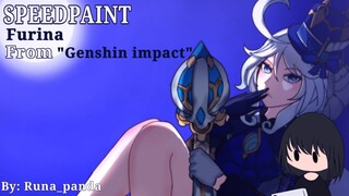 Karakter nya cakep banget| SPEEDPAINT FURINA ~art~
