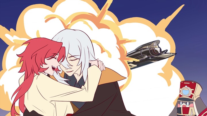 [ลายมือ / การพัฒนา Honkai Impact Star Railway ×ทิศทางความสุข / CP] คุณเป็นเพื่อนที่ให้ความสำคัญกับเร