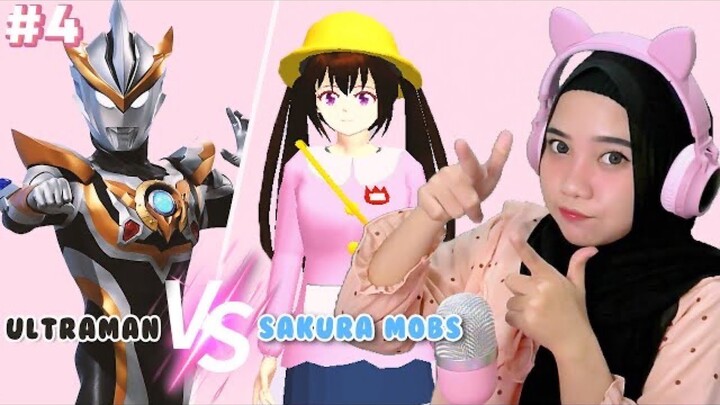 SAKURA MOBS VS ULTRAMAN - Sakura School Simulator Indonesia