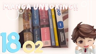 Manga Unboxing 🔖💮: first manga order!!