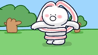 [Little Spear Zoo] The little rabbit is hungry
