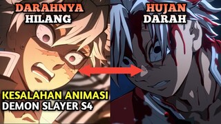 Kesalahan Animasi Di Demon Slayer S4 EP1