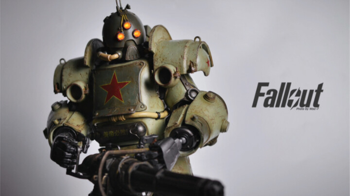 threezzero fallout 76 เกราะพลังจีน 1:6 ทหารโครงกระดูกภายนอก