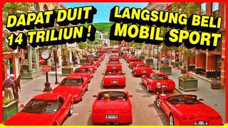 PRIA INI GAK SENGAJA MENDAPAT DUIT 14 TRILIUN ! DAN MEMBELI MOBIL SPORT UNTUK SEMUA ORANG DI KAMPUNG