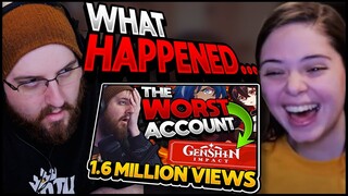 RE-REVIEWING THE WORST ACCOUNT IN GENSHIN IMPACT HISTORY.. IN REAL LIFE.