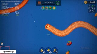 Worms Zone.io Rắn Săn Mồi #095 _ Noel tới rồi chơi rắn săn mồi thôi các bạn _ 8