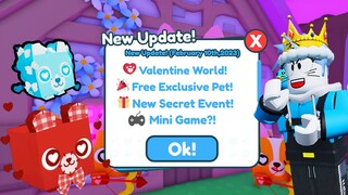 Wihh😎...Rahasia Bocoran Pet Event Valentine & Event Scavanger Hunt Di Update Pet Simulator X