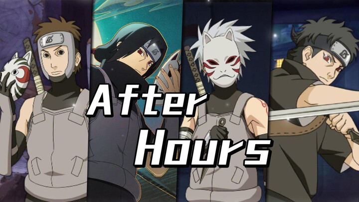 【AI卡卡西x大和x鼬x止水】After Hours