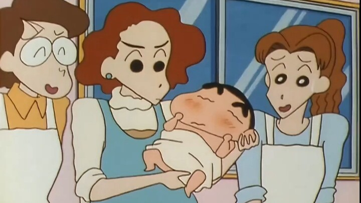 Shin-chan has turned into a baby Shin-chan! You’ve definitely never seen such a cute Shin-chan befor