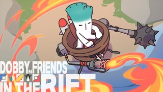 [Big Ear Akali Animation] Our novice group is like this | Dobby and friends' canyon adventure episod