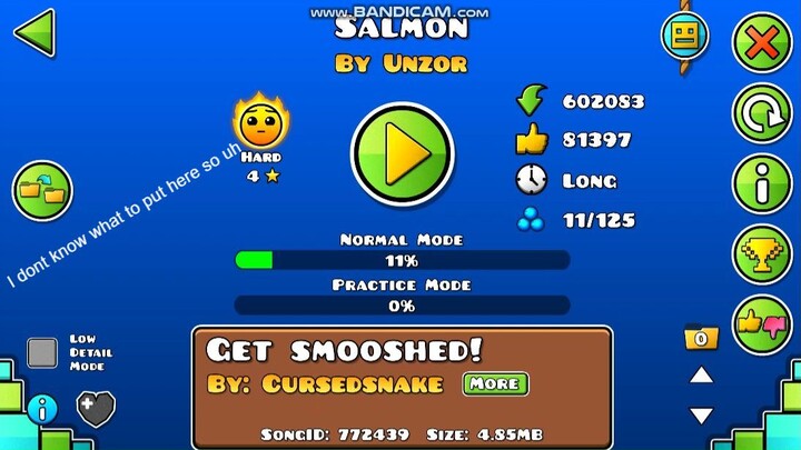 Geometry dash - Salmon (By Unzor)