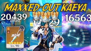 Maxxed-Out Kaeya Showcase Part 1 - The Open World (C6, Max Talents, R5 Aquila Favonia)