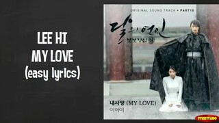 My love easy lyrics