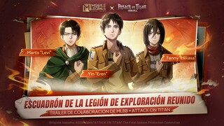 Escuadrón de la Legión de Exploración Reunido | MLBB × Attack on Titan | Mobile Legends: Bang Bang