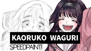 KAORUKO WAGURI SI CANTIK!! ❤✨✨ Kaoruko Waguri [Speed Paint]