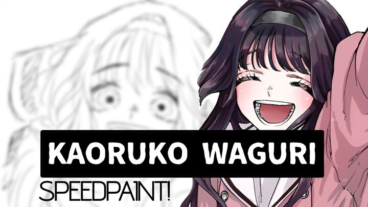 KAORUKO WAGURI SI CANTIK!! ❤✨✨ Kaoruko Waguri [Speed Paint]