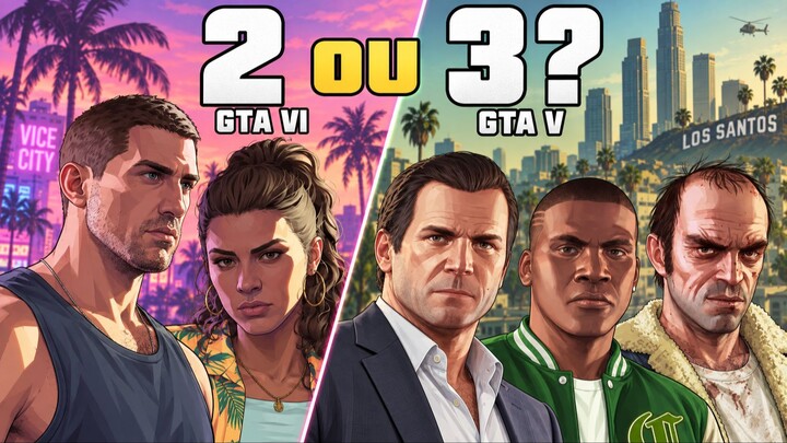 GTA VI deveria ter três protagonistas ?