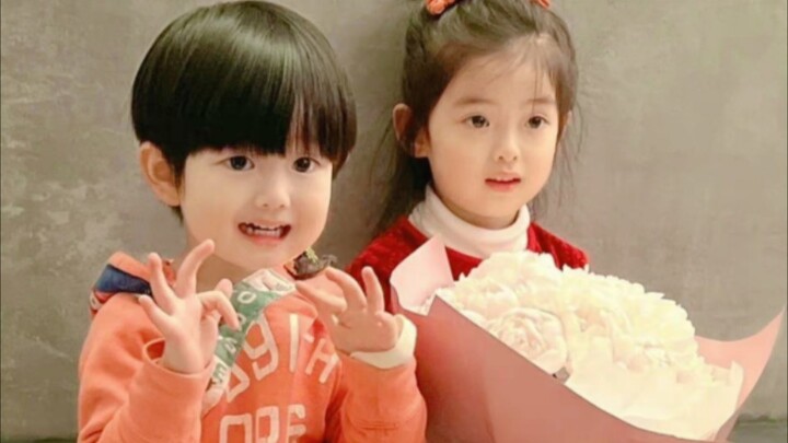[Xiaobao & Xiaomi] What神仙 siblings are these?! So adorable!