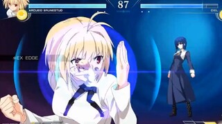 [Melty Blood] Type Lumina Akiha Combo Operation Demonstration
