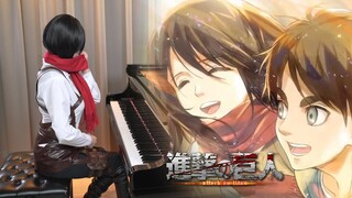 Attack on Titan Ending「Requiem der Morgenröte」Ru's Piano Cover | Thank you Isayama