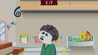 洗澡惊现偷窥狂