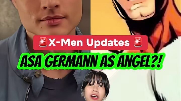 Asa Germann is playing Angel in the new ‘X-Men’ movie