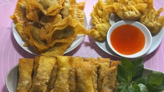 làm bánh chiên giòn ăn cơm ăn vặt điều được.
