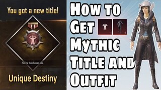 How to Get UNIQUE DESTINY Title | Mythic Title | Fiend Huntress Set