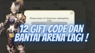 13 GIFT CODE BARU DAN GAS ARENA BANTAI MC PRIEST PAKAI BARD - RAGNAROK ARENA