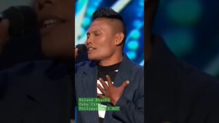 ROLAND ABANTE's Cebu City Philippines | American Got Talent / #agt