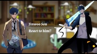 (Sung Jinwoo Son React)(1/1)(Solo Leveling)(My AU)