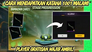 CARA MENDAPATKAN KATANA 1001 MALAM FF TERBARU || CARA MENDAPATKAN KATANA HIJAU FF TERBARU