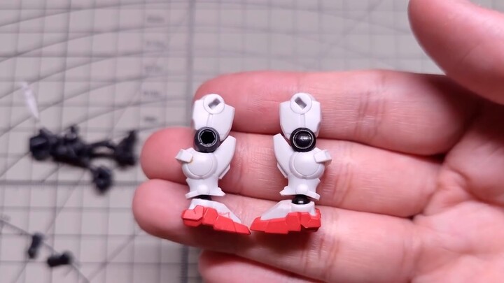 Can 3D printed joints really work? SG Big Devil Gundam Gachapon MSE highly movable modified joints