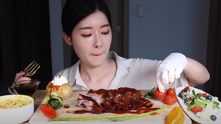 [Mukbang TV] - Sườn heo BBQ