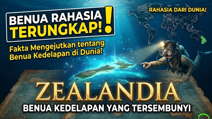 Apakah Bumi Punya Benua Rahasia? Fakta Tersembunyi Zealandia!