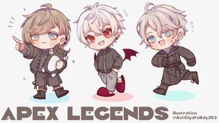 APEX | V最協カスタム！2日目！今日もめざせチャンピオン！！ 【にじさんじ/叶】