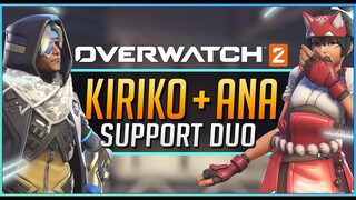 Overwatch 2 - KIRIKO with EVERY SUPPORT DUO (Kiriko + ANA)