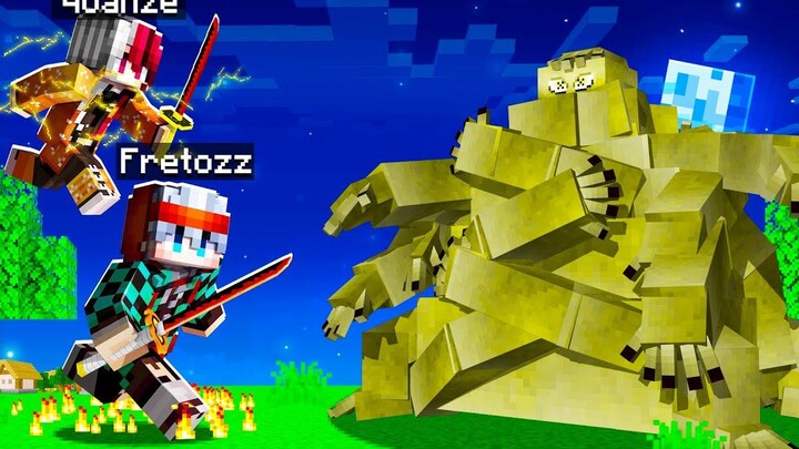 ฟรีโตสกับหวานเป็น นักล่าอสูร ในมายคราฟ!! l Minecraft (มายคราฟ สตอรี่)