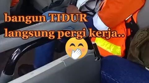 bangun tidur langsung kerja