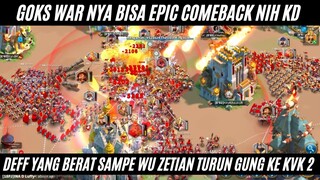 perang berdarah dan combo deff new meta di kvk 2 ga expert pun masih ok