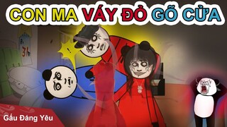 Gấu Đáng Yêu: CON MA VÁY ĐỎ GÕ CỬA | Phim gấu hài hước kinh dị